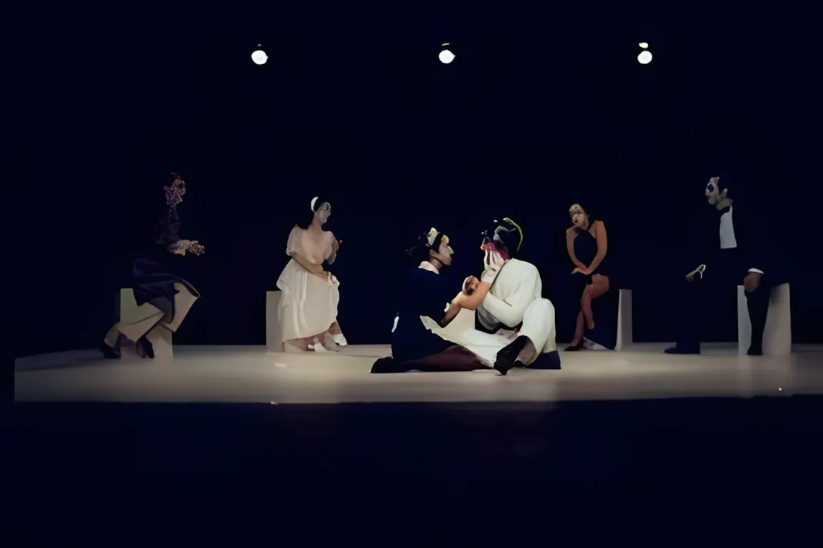 Scene from La cantante calva